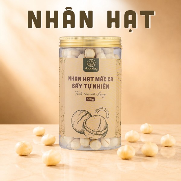 [NGUYÊN HẠT] Nhân hạt Mắc ca sấy tự nhiên